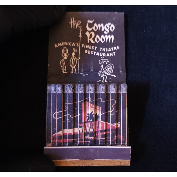 Vintage Rare Matchbook Cover From Hotel Sahara Las Vegas Nevada NV w/ Matches - Picture 2 of 3